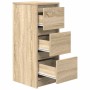 Aparador de roble Sonoma 29,5x34x76 cm Madera de ingeniería de , Aparadores - Ref: Foro24-861636, Precio: 63,84 €, Descuento: %
