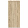 Aparador de roble Sonoma 29,5x34x76 cm Madera de ingeniería de , Aparadores - Ref: Foro24-861636, Precio: 63,84 €, Descuento: %
