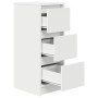 Aparador blanco 29,5x34x76 cm madera de ingeniería de , Aparadores - Ref: Foro24-861634, Precio: 69,36 €, Descuento: %