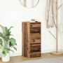 Aparador de madera de ingeniería envejecida 29,5x34x76 cm de , Aparadores - Ref: Foro24-861641, Precio: 61,08 €, Descuento: %