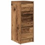 Aparador de madera de ingeniería envejecida 29,5x34x76 cm de , Aparadores - Ref: Foro24-861641, Precio: 61,08 €, Descuento: %