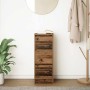 Aparador de madera de ingeniería envejecida 29,5x34x76 cm de , Aparadores - Ref: Foro24-861641, Precio: 61,08 €, Descuento: %
