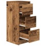 Aparador de madera de ingeniería envejecida 29,5x34x76 cm de , Aparadores - Ref: Foro24-861641, Precio: 61,08 €, Descuento: %