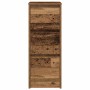 Aparador de madera de ingeniería envejecida 29,5x34x76 cm de , Aparadores - Ref: Foro24-861641, Precio: 61,08 €, Descuento: %