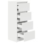 Aparador blanco 37,5x35x99 cm madera de ingeniería de , Aparadores - Ref: Foro24-861697, Precio: 90,39 €, Descuento: %