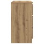 Aparador con cajón roble artesanal 71x35x65cm madera ingeniería de , Aparadores - Ref: Foro24-861579, Precio: 82,76 €, Descue...
