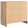 Aparador con cajón roble artesanal 71x35x65cm madera ingeniería de , Aparadores - Ref: Foro24-861579, Precio: 82,76 €, Descue...