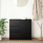 Aparador con cajón roble negro 71x35x65 cm madera de ingeniería de , Aparadores - Ref: Foro24-861572, Precio: 87,80 €, Descue...