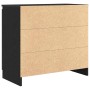Aparador con cajón roble negro 71x35x65 cm madera de ingeniería de , Aparadores - Ref: Foro24-861572, Precio: 87,80 €, Descue...