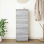 Aparador con cajones Sonoma gris 37,5x35x99cm Madera ingeniería de , Aparadores - Ref: Foro24-861765, Precio: 93,84 €, Descue...