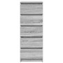 Aparador con cajones Sonoma gris 37,5x35x99cm Madera ingeniería de , Aparadores - Ref: Foro24-861765, Precio: 93,84 €, Descue...