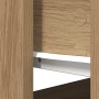 Mesa consola con cajones roble artesanal 85,5x38,5x74,5 cm de , Mesas auxiliares - Ref: Foro24-861399, Precio: 88,41 €, Descu...