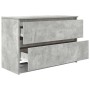 Mueble de TV de madera de ingeniería gris hormigón 80x35x54 cm de , Muebles TV - Ref: Foro24-861790, Precio: 76,94 €, Descuen...