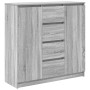 Aparador con cajones gris Sonoma 100,5x35x98,5 cm de , Aparadores - Ref: Foro24-3328458, Precio: 170,20 €, Descuento: %