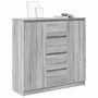 Aparador con cajones gris Sonoma 100,5x35x98,5 cm de , Aparadores - Ref: Foro24-3328458, Precio: 170,20 €, Descuento: %