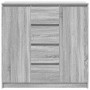 Aparador con cajones gris Sonoma 100,5x35x98,5 cm de , Aparadores - Ref: Foro24-3328458, Precio: 170,20 €, Descuento: %