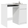 Escritorio blanco 86x49x76 cm madera de ingeniería de , Escritorios - Ref: Foro24-861823, Precio: 92,57 €, Descuento: %