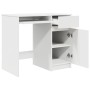 Escritorio blanco 86x49x76 cm madera de ingeniería de , Escritorios - Ref: Foro24-861823, Precio: 92,57 €, Descuento: %