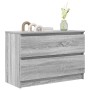 Mueble de TV Sonoma gris 80x35x54 cm madera de ingeniería de , Muebles TV - Ref: Foro24-861792, Precio: 76,92 €, Descuento: %