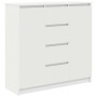 Aparador con cajones blanco 100,5x35x98,5 cm madera ingeniería de , Aparadores - Ref: Foro24-3328453, Precio: 164,21 €, Descu...