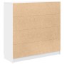 Aparador con cajones blanco 100,5x35x98,5 cm madera ingeniería de , Aparadores - Ref: Foro24-3328453, Precio: 164,21 €, Descu...