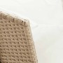 Sofá de jardín con cojines ratán sintético beige de , Sofás de exterior - Ref: Foro24-4104125, Precio: 312,89 €, Descuento: %