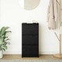 Aparador de madera de roble negro 37,5x35x76 cm de , Aparadores - Ref: Foro24-861725, Precio: 65,91 €, Descuento: %