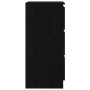 Aparador de madera de roble negro 37,5x35x76 cm de , Aparadores - Ref: Foro24-861725, Precio: 65,91 €, Descuento: %