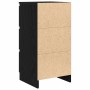 Aparador de madera de roble negro 37,5x35x76 cm de , Aparadores - Ref: Foro24-861725, Precio: 65,91 €, Descuento: %