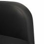 Sillón con reposabrazos cuero sintética negro 54 cm de , Sillones - Ref: Foro24-4100529, Precio: 161,79 €, Descuento: %