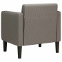 Sillón con reposabrazos gris claro 54 cm tejido de pana de , Sillones - Ref: Foro24-4100515, Precio: 124,61 €, Descuento: %