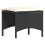 Juego comedor jardín 4 piezas con cojines ratán sintético negro de , Conjuntos de jardín - Ref: Foro24-4104131, Precio: 328,3...