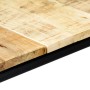 Mesa de comedor madera maciza de mango rugosa 140x70x75 cm en Mesas de comedor | Comprar online en Foru.es