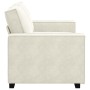 Sofá de 2 plazas terciopelo color crema 120 cm de , Sofás - Ref: Foro24-4105018, Precio: 209,74 €, Descuento: %