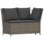 Juego de comedor de jardín 4 piezas con cojines ratán PE gris de , Conjuntos de jardín - Ref: Foro24-4104133, Precio: 339,41 ...