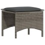 Juego de comedor de jardín 4 piezas con cojines ratán PE gris de , Conjuntos de jardín - Ref: Foro24-4104133, Precio: 339,41 ...
