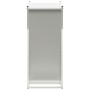 Leñero blanco 69,5x35x81 cm Acero laminado en frío de , Bolsas y soportes de leña - Ref: Foro24-864178, Precio: 68,20 €, Desc...