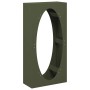 Leñero verde oliva 50x23x100 cm Acero laminado en frío de , Bolsas y soportes de leña - Ref: Foro24-864184, Precio: 90,45 €, ...