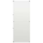 Leñero blanco 40x30x75 cm Acero laminado en frío de , Bolsas y soportes de leña - Ref: Foro24-864192, Precio: 81,97 €, Descue...
