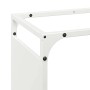 Leñero blanco 60x28x65 cm Acero laminado en frío de , Bolsas y soportes de leña - Ref: Foro24-864200, Precio: 54,34 €, Descue...
