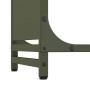 Leñero verde oliva 60x28x65 cm Acero laminado en frío de , Bolsas y soportes de leña - Ref: Foro24-864202, Precio: 54,34 €, D...
