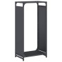 Leñero antracita 44x28x90 cm Acero laminado en frío de , Bolsas y soportes de leña - Ref: Foro24-864209, Precio: 59,92 €, Des...