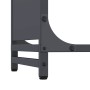 Leñero antracita 44x28x90 cm Acero laminado en frío de , Bolsas y soportes de leña - Ref: Foro24-864209, Precio: 59,92 €, Des...