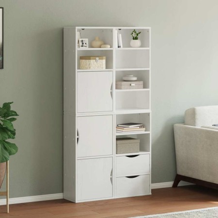 Armarios auxiliares 4 uds "ODDA" blanco 40x24x79 cm de , Aparadores - Ref: Foro24-3365353, Precio: 215,49 €, Descuento: %