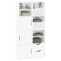 Armarios auxiliares 4 uds "ODDA" blanco 40x24x79 cm de , Aparadores - Ref: Foro24-3365353, Precio: 215,49 €, Descuento: %