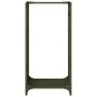 Leñero verde oliva 40x30x80 cm Acero laminado en frío de , Bolsas y soportes de leña - Ref: Foro24-864228, Precio: 57,83 €, D...
