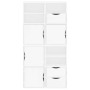 Armarios auxiliares 4 uds "ODDA" blanco 40x24x79 cm de , Aparadores - Ref: Foro24-3365351, Precio: 225,00 €, Descuento: %