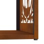 Leñero 40x40x40 cm acero corten de , Bolsas y soportes de leña - Ref: Foro24-864254, Precio: 42,51 €, Descuento: %