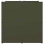 Leñero verde oliva 40x40x40 cm Acero laminado en frío de , Bolsas y soportes de leña - Ref: Foro24-864240, Precio: 48,17 €, D...