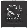 Leñero negro 40x40x40 cm Acero laminado en frío de , Bolsas y soportes de leña - Ref: Foro24-864249, Precio: 44,83 €, Descuen...